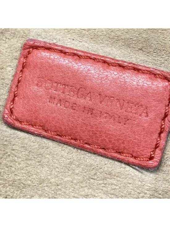 Bottega Veneta Handbag Intrecciato Pink Leather - Picture 8 of 15